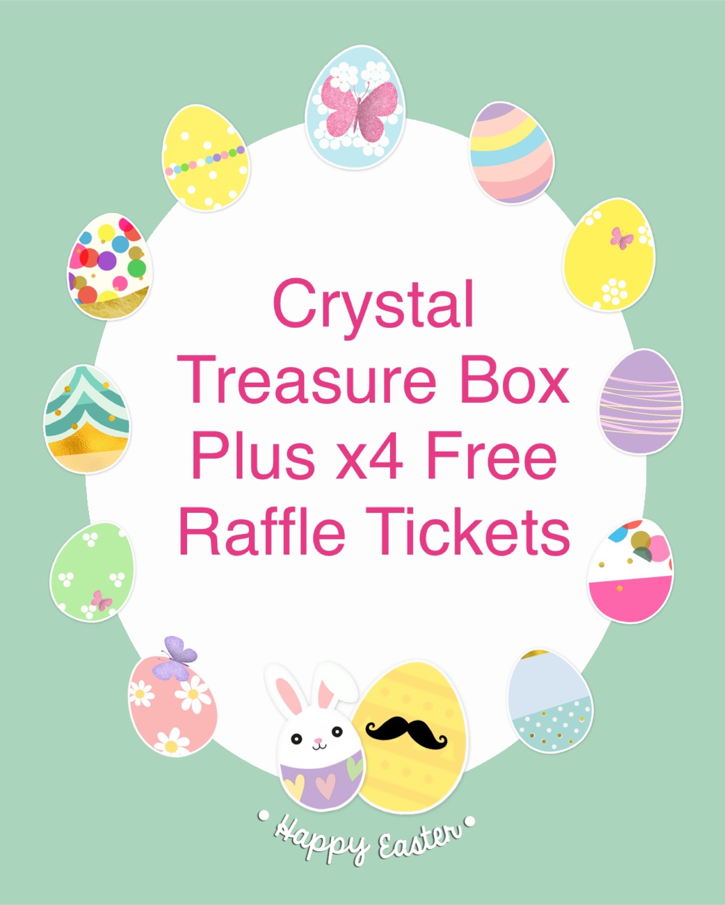 Live Games Night Crystal Treasure Box plus x4 Raffle tickets